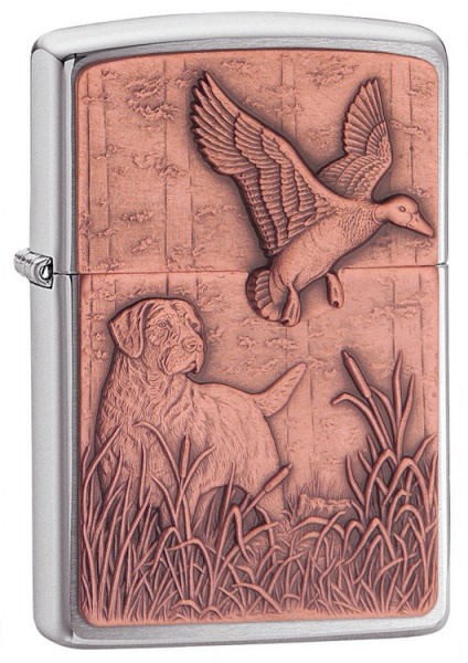 Zippo Dog House Emblema Ebony, Accendino Meccanico In Edizione Limitata Numerata Xxx/1000