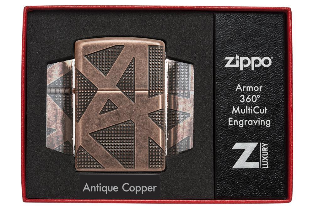 Zippo Armor® Geometric 360 Design