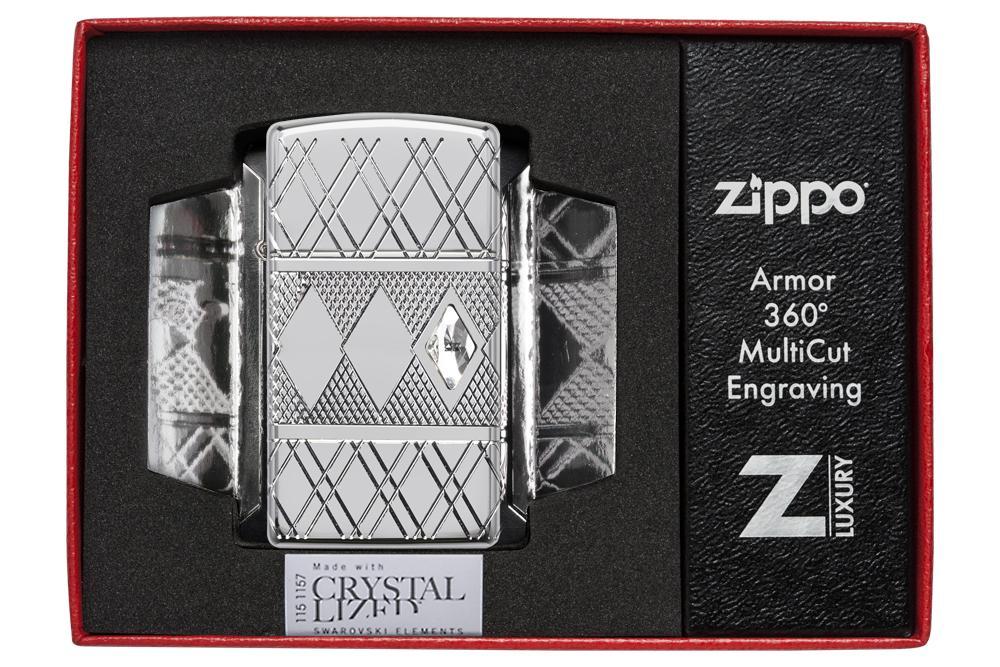 Zippo Diamond Pattern Design