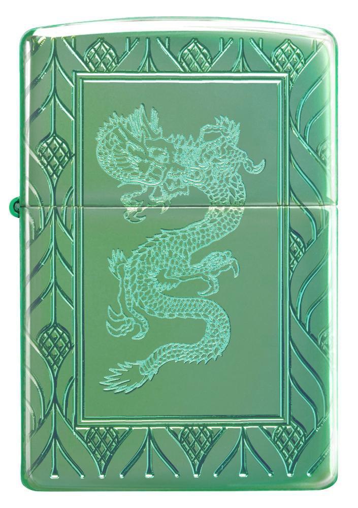 Armor® High Polish Green Elegant Dragon