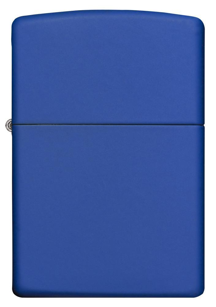 Combo 4 sản phẩm: Bật lửa Zippo Classic Royal Blue Matte 229+Xăng+Đá+Bấc