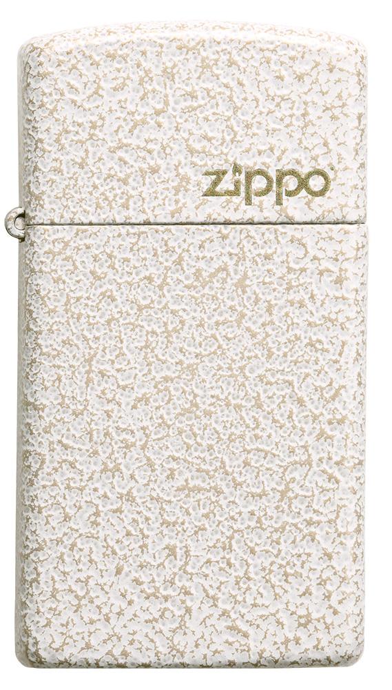 Zippo Slim® Mercury Glass Zippo Logo