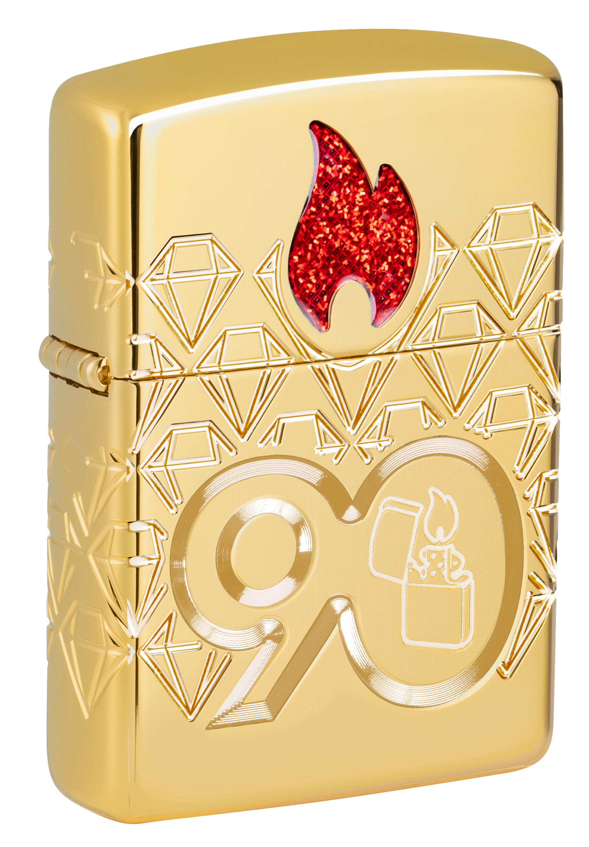 Zippo 90th Anniversary Limited Edition– Gold Plated 49866