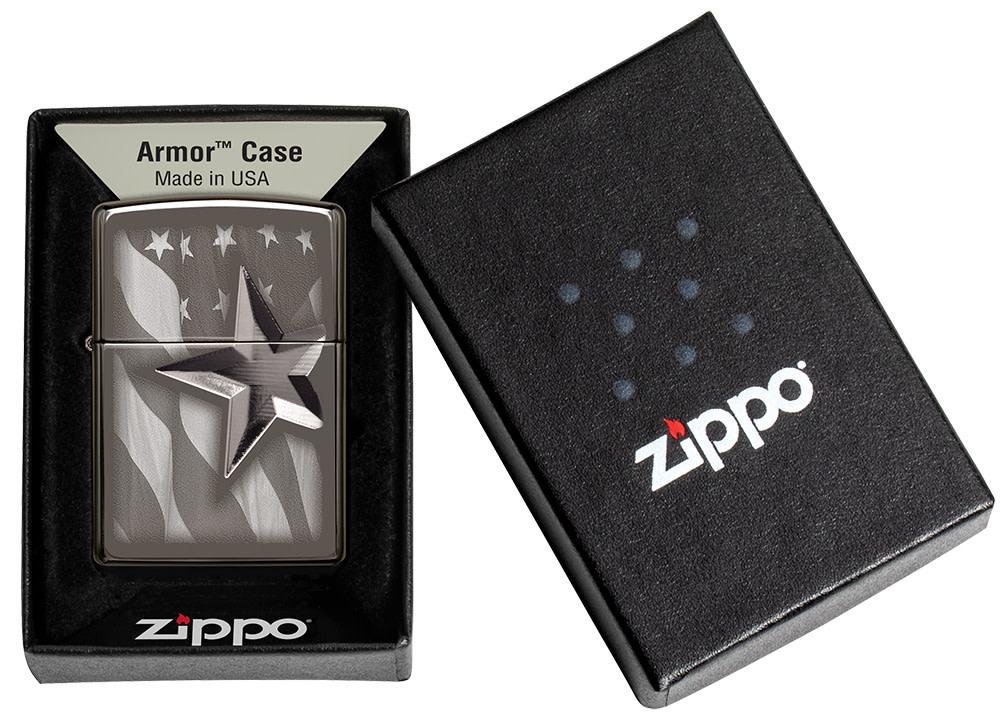 Zippo Armor® Retro Star Design