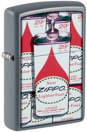 Zippo Classic Flat Grey Color Image