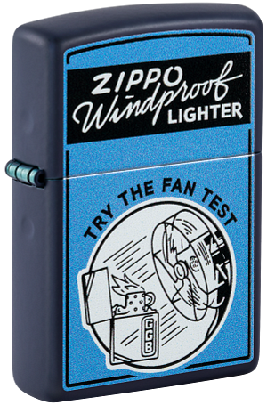 Zippo Classic Blue Navy Matte Color Image