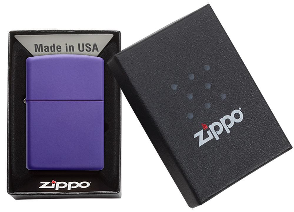 Zippo Classic Purple Matte