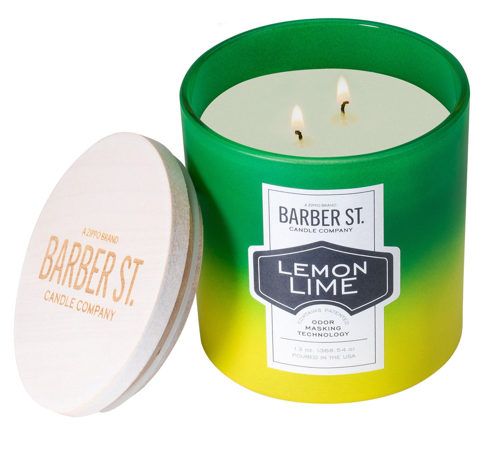 Barber Street Lemon Lime Odor Masking Candle