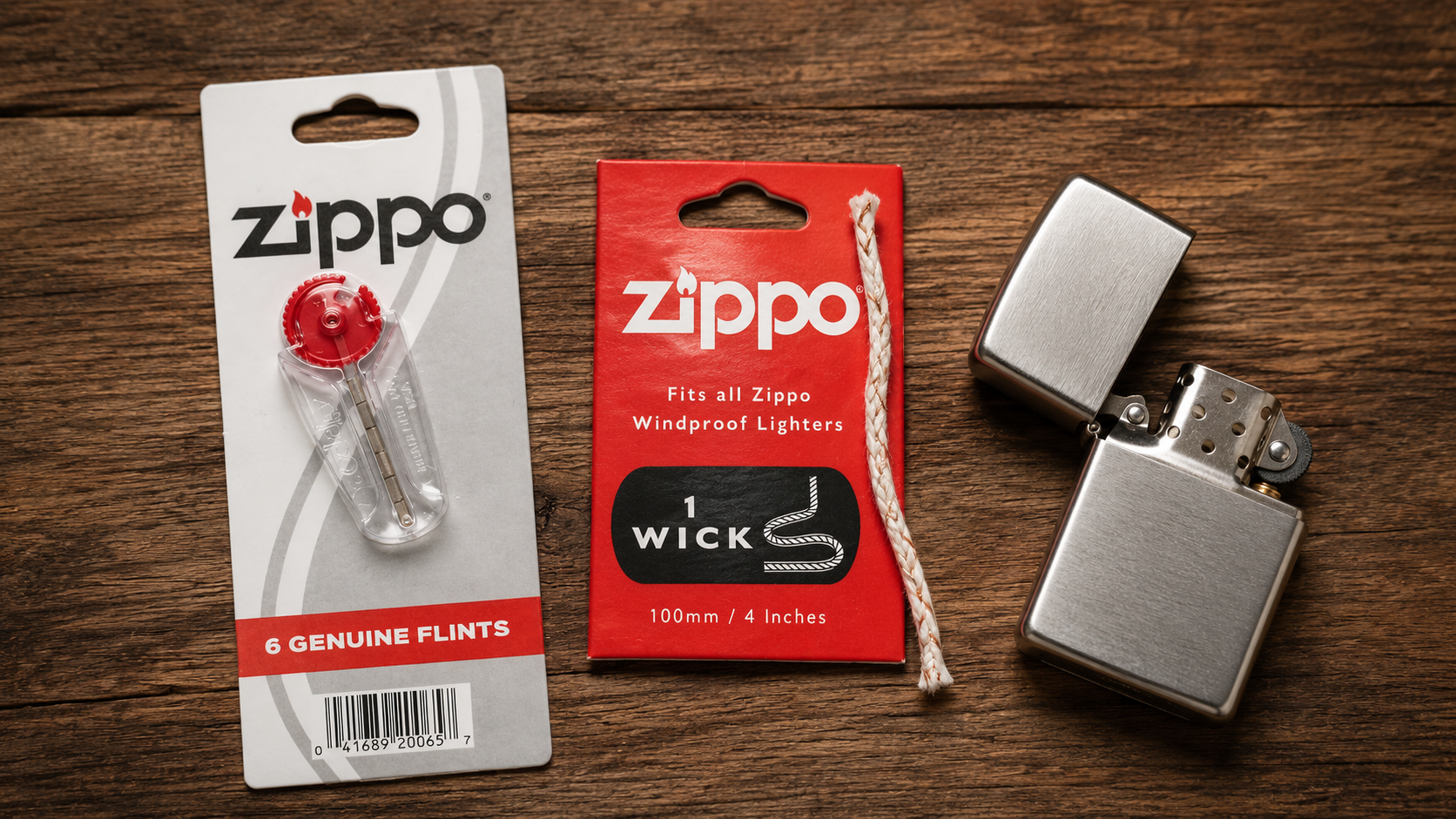 Bao Lâu Nên Thay Bấc (Tim) và Đá Zippo Một Lần?