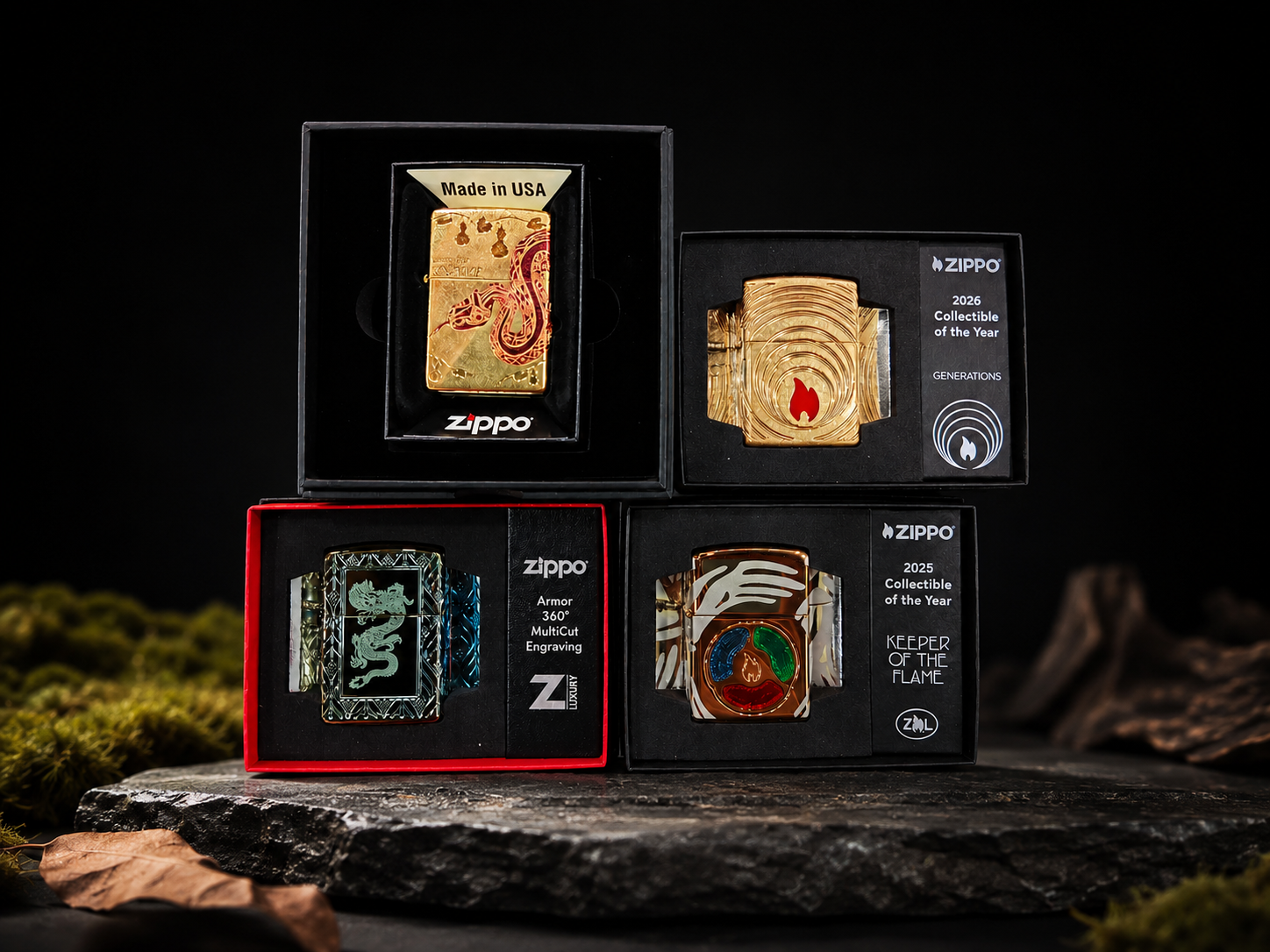 Zippo Limited Edition: Đẳng Cấp Sưu Tầm Và Giá Trị Độc Bản 8 Zippo Limited Edition — Những phiên bản sản xuất giới hạn, khám phá Collectible of the Year, Asia Edition và các mẫu kỷ niệm đặc biệt tại zippo.vn, nhà phân phối chính hãng tại Việt Nam.
