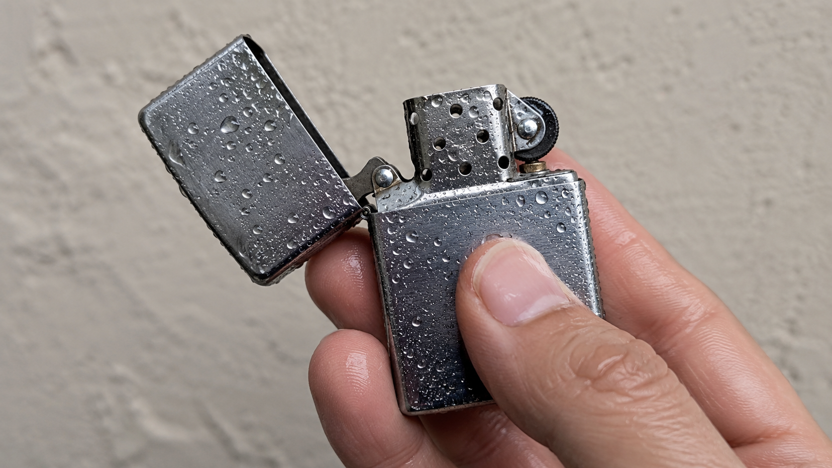 Zippo bị ướt khiến bật lửa không đánh lửa hoặc không cháy? Tìm hiểu ngay nguyên nhân và cách xử lý đúng kỹ thuật để bảo quản Zippo bền lâu
