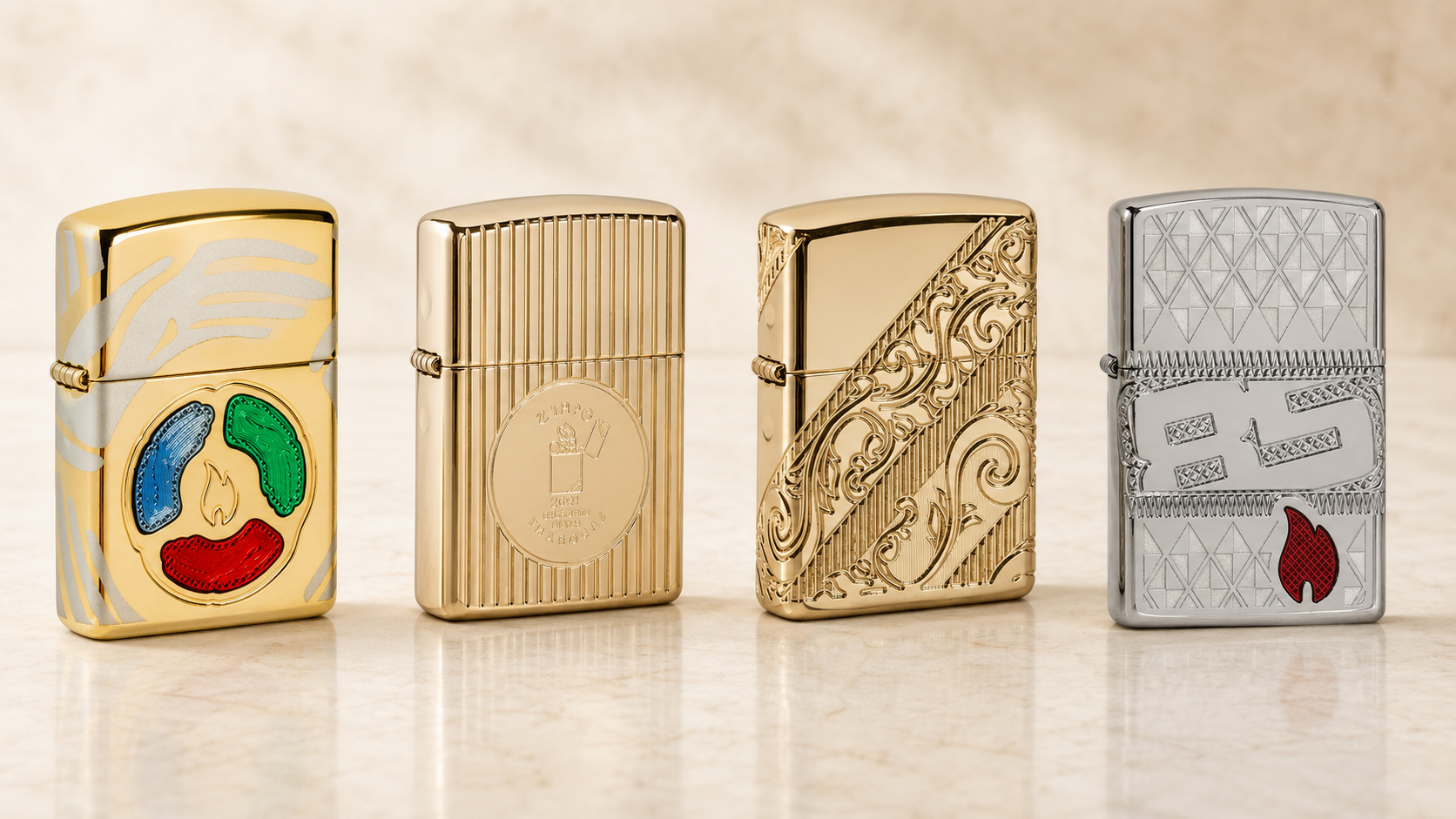 Vì Sao Các Phiên Bản Collectible Of The Year (hoặc Anniversary Collectible)Thường Chọn Form Armor? 1 Zippo phiên bản Collectible Of The Year dòng vỏ dày