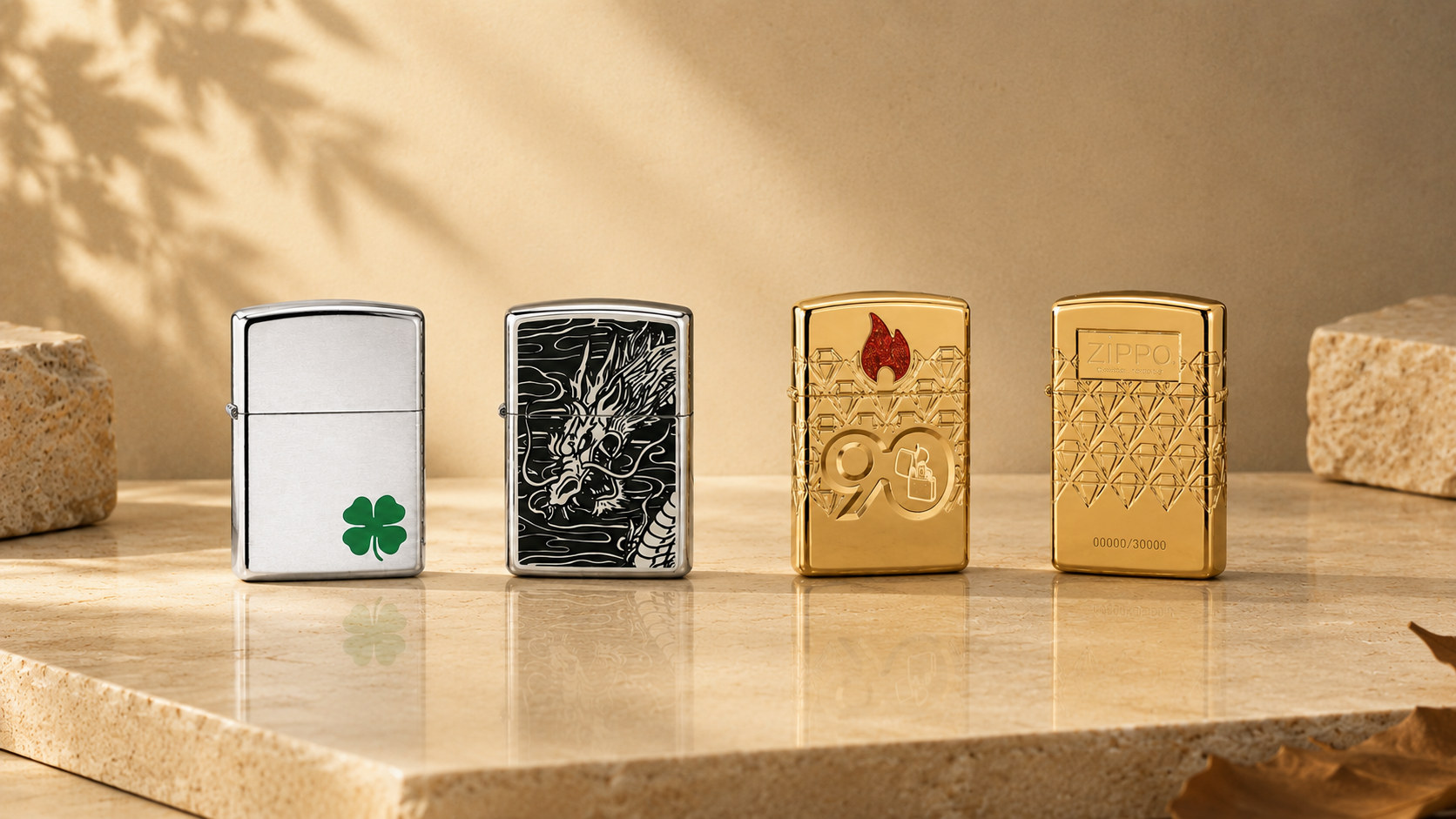 Phân Biệt Các Lớp Mạ Zippo: Chrome, Nickel, Gold Plated