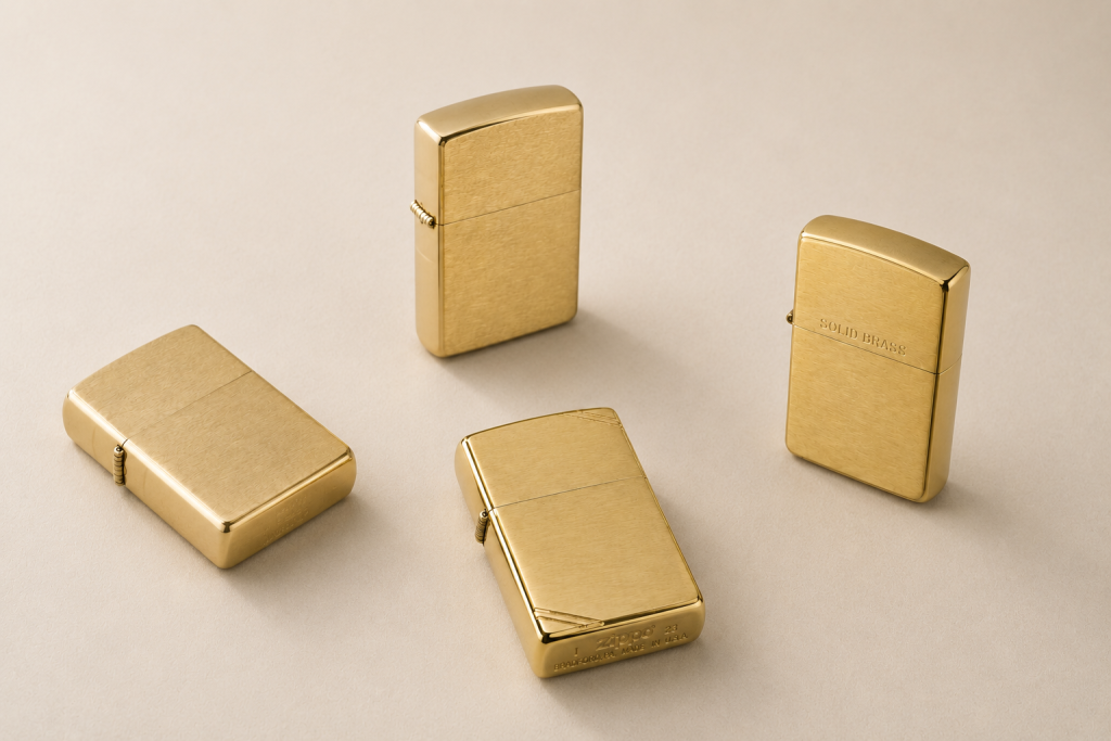 Zippo Brushed Chrome và Brushed Brass khác nhau thế nào? 4 image 63